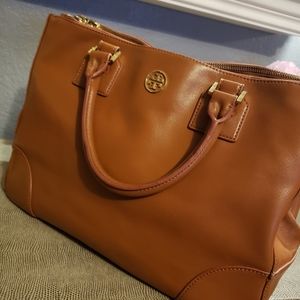 Tory Burch Satchel camel colored handbag